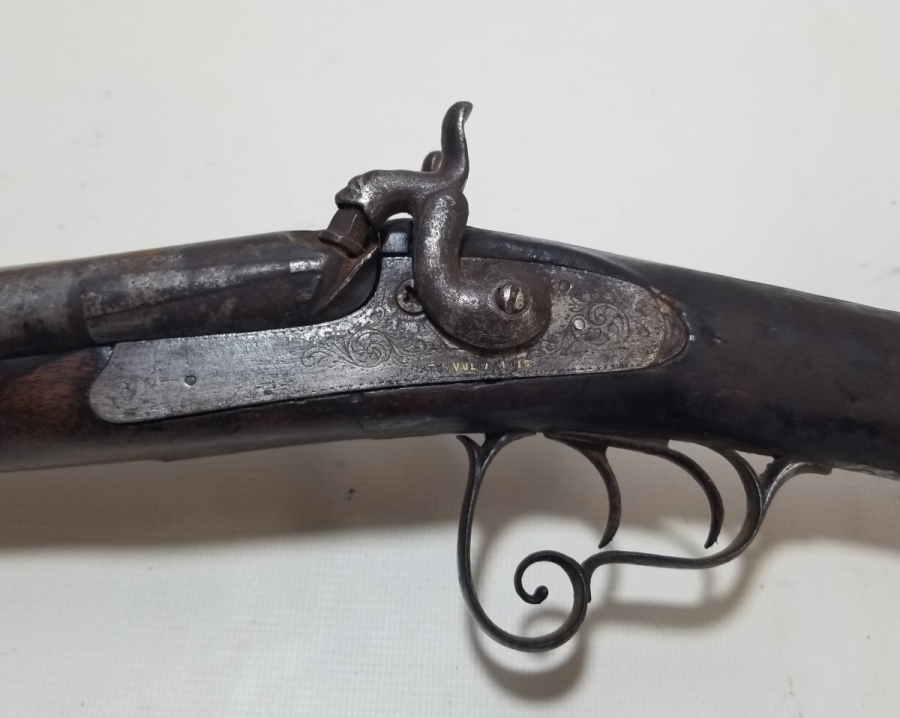 ALTIN ÇAKMA İŞÇİLİKLİ OSMANLI DÖNEMİ NADİR ÇİFTE DOLMA TÜFEK