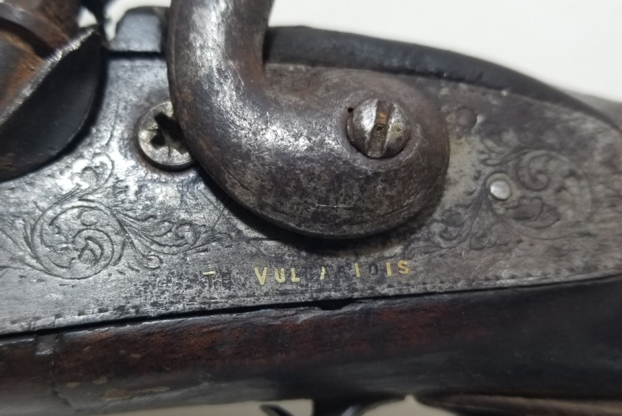 ALTIN ÇAKMA İŞÇİLİKLİ OSMANLI DÖNEMİ NADİR ÇİFTE DOLMA TÜFEK