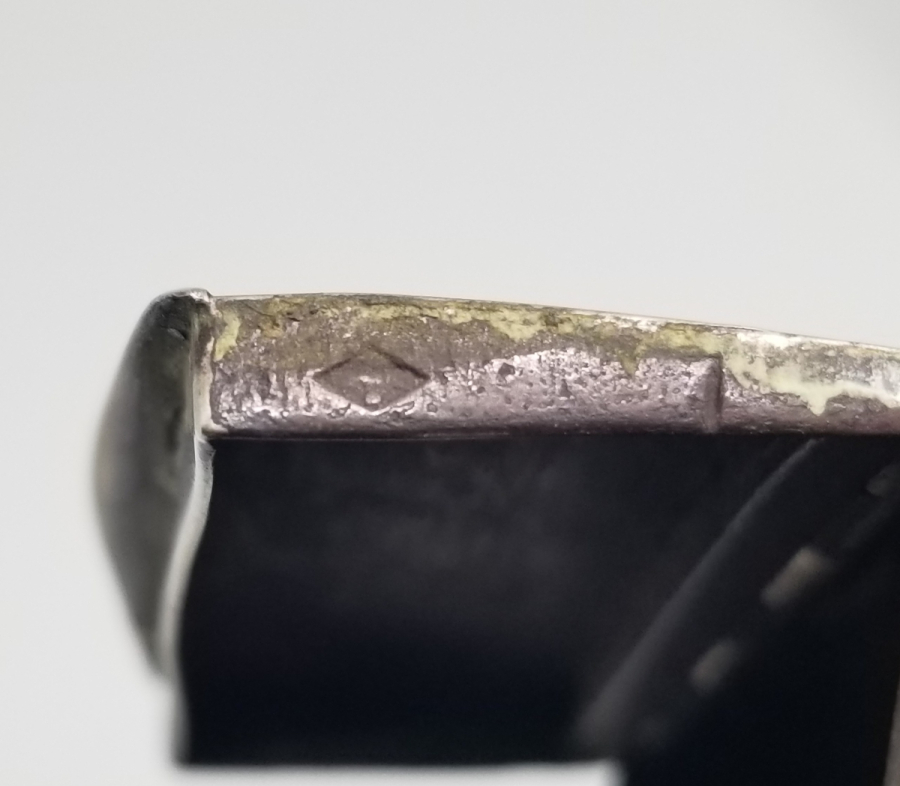 OSMANLI DÖNEMİ KALEM İŞÇİLİKLİ GÜMÜŞ TÜTÜN TABAKASI