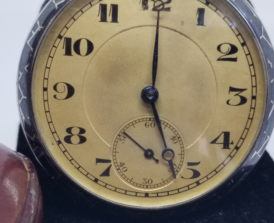 OSMANLI DÖNEMİ SAVATLI GÜMÜŞ NADİR CEP SAATİ