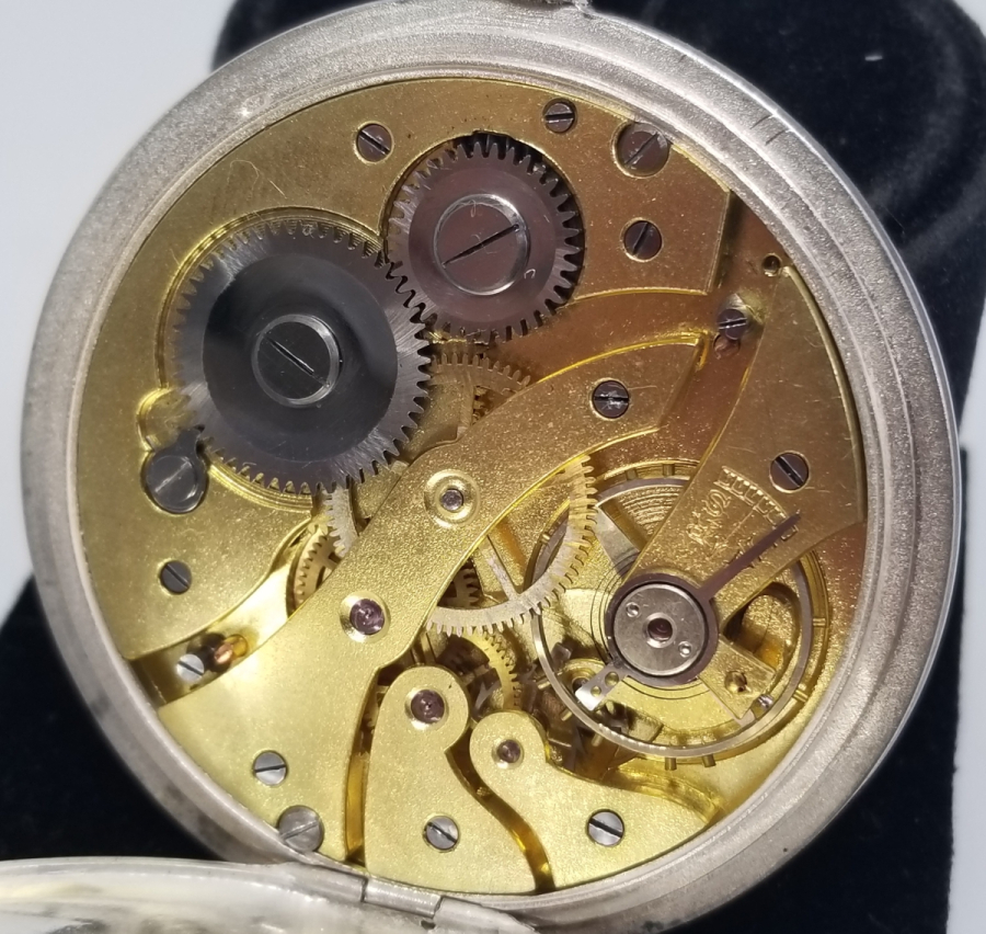 OSMANLI DÖNEMİ SAVATLI GÜMÜŞ NADİR CEP SAATİ