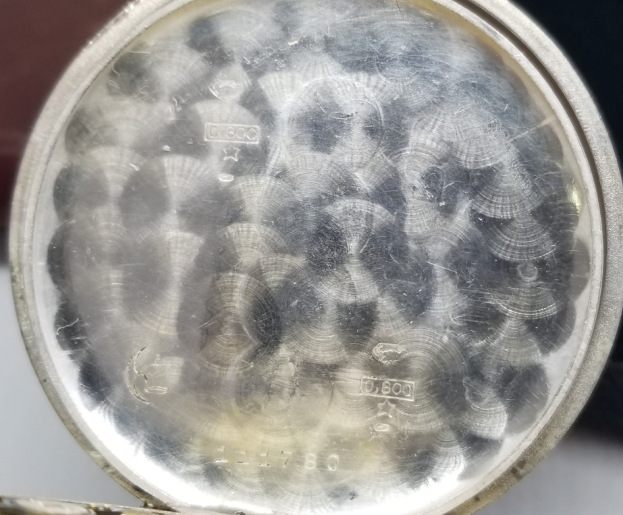 OSMANLI DÖNEMİ SAVATLI GÜMÜŞ NADİR CEP SAATİ