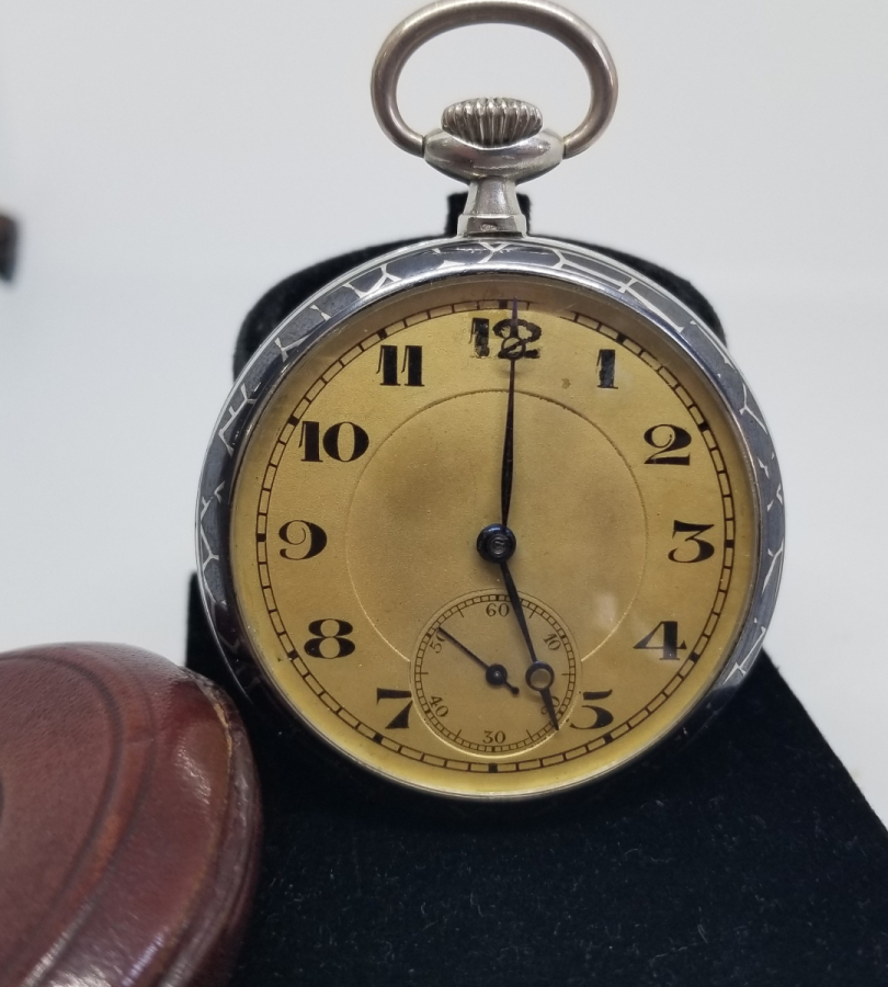 OSMANLI DÖNEMİ SAVATLI GÜMÜŞ NADİR CEP SAATİ