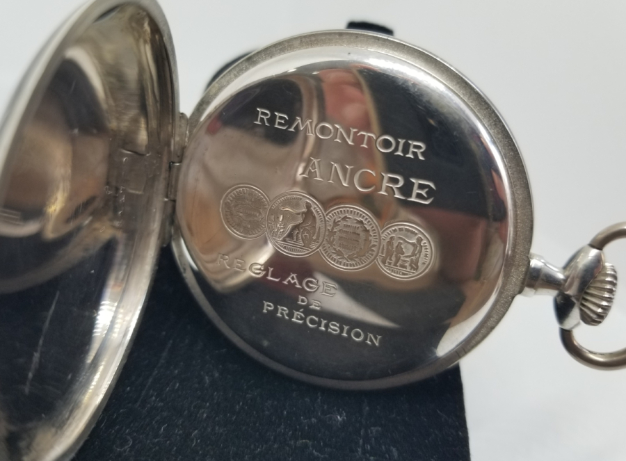 OSMANLI DÖNEMİ SAVATLI GÜMÜŞ NADİR CEP SAATİ