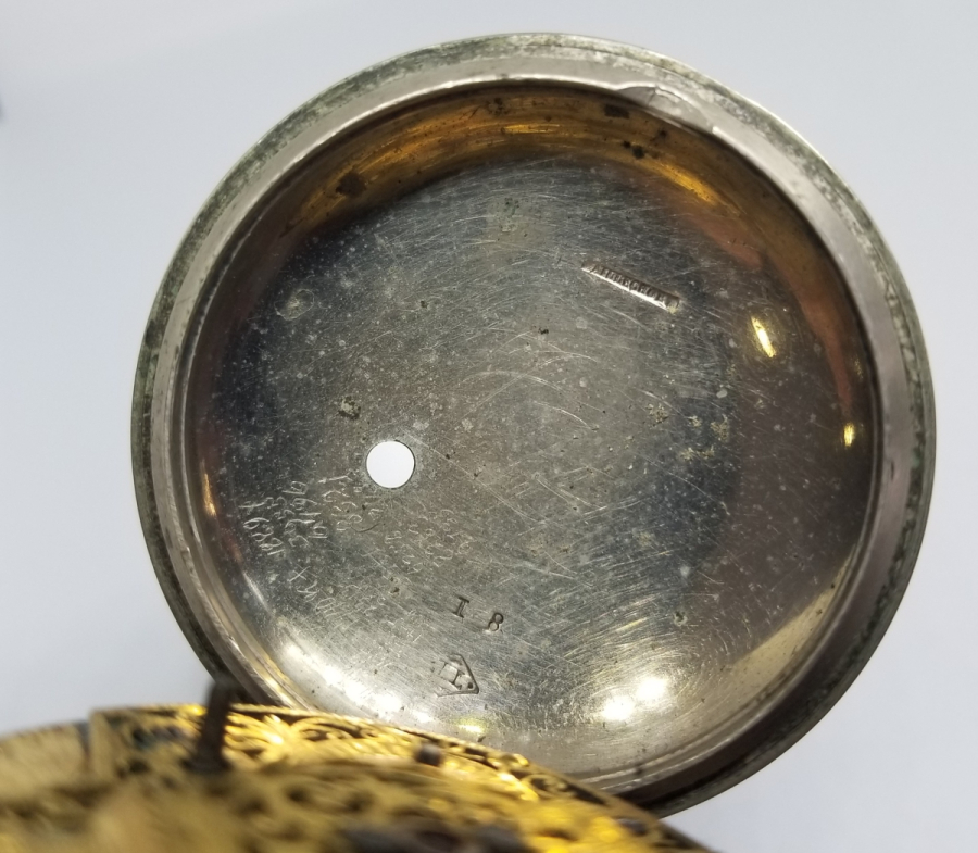 1800 BAŞLARI ÇİFT KASA NADİR PRIOR CEP SAATİ