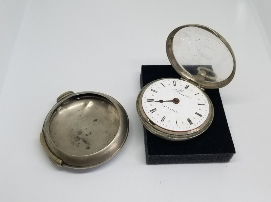 1800 BAŞLARI ÇİFT KASA NADİR PRIOR CEP SAATİ