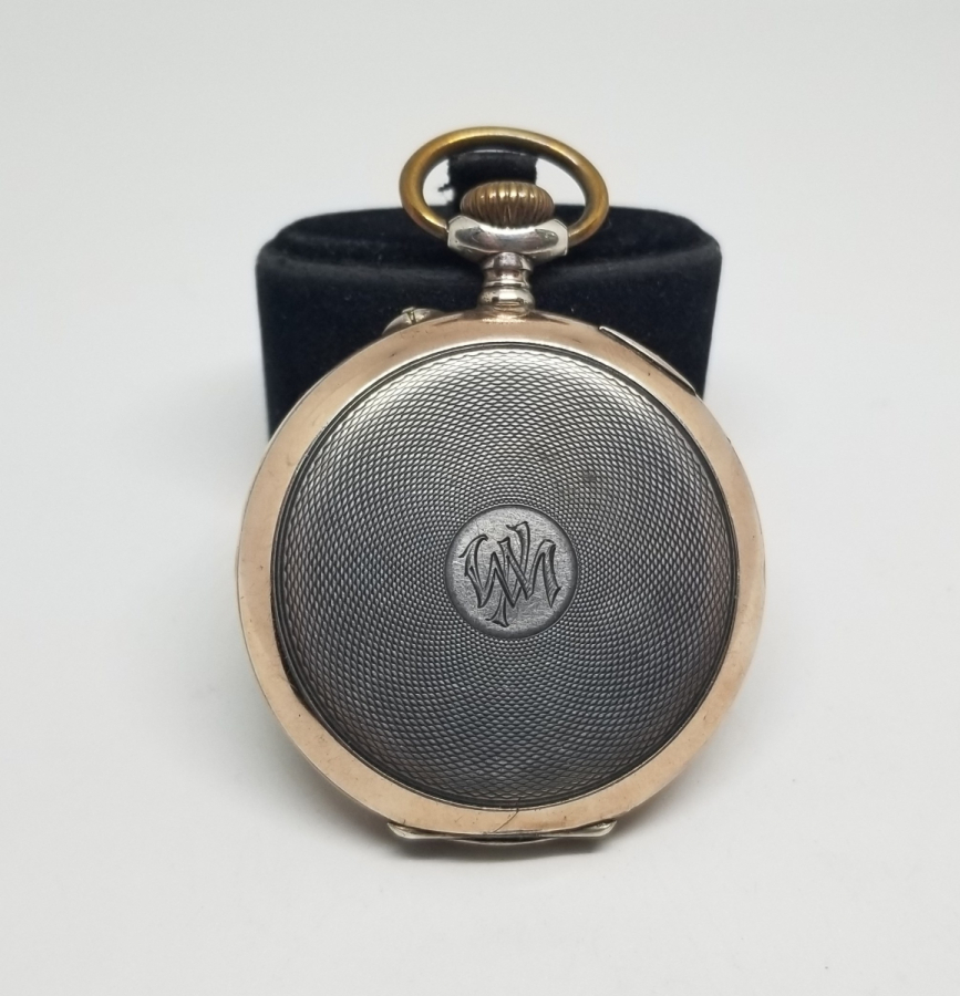 İNGİLİZLERİN OSMANLI PAZARI İÇİN YAPTIĞI GÜMÜŞ KASA KURMALI CEP SAATİ