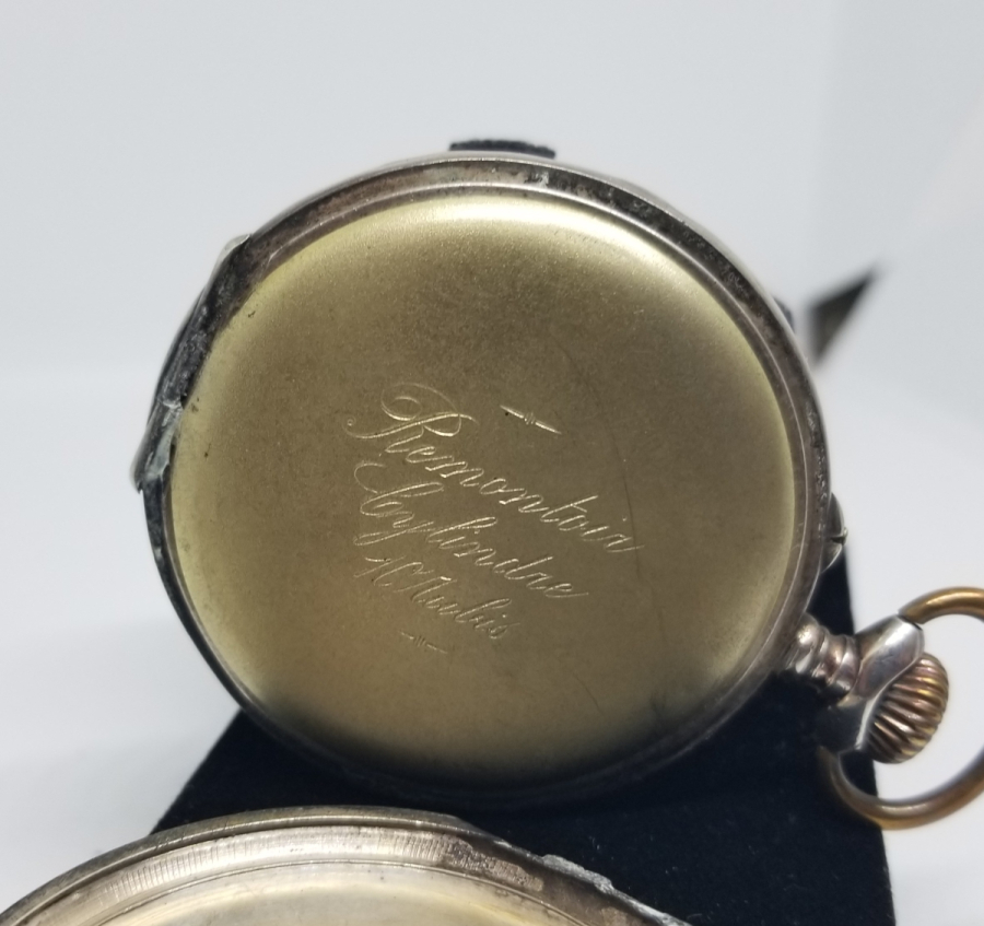 İNGİLİZLERİN OSMANLI PAZARI İÇİN YAPTIĞI GÜMÜŞ KASA KURMALI CEP SAATİ