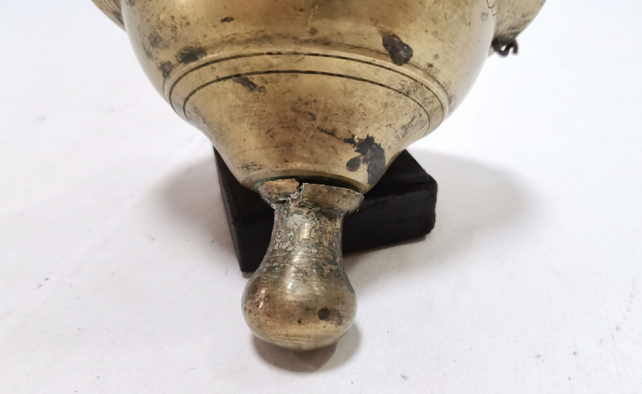 ÜZERİ OSMANLICA YAZILI OSMANLI DÖNEMİ TEKKE İŞİ KANDİL