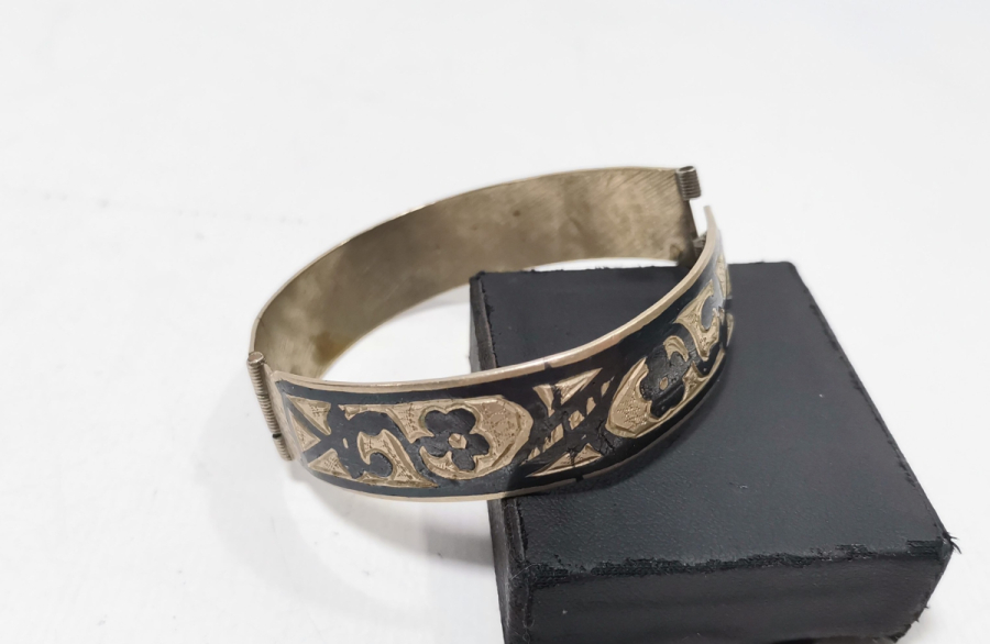 ÜZERİ SAVAT İŞÇİLİKLİ OSMANLI DÖNEMİ BİLEZİK - BİLEKLİK