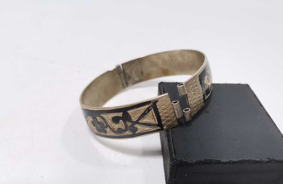 ÜZERİ SAVAT İŞÇİLİKLİ OSMANLI DÖNEMİ BİLEZİK - BİLEKLİK