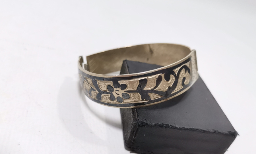 ÜZERİ SAVAT İŞÇİLİKLİ OSMANLI DÖNEMİ BİLEZİK - BİLEKLİK