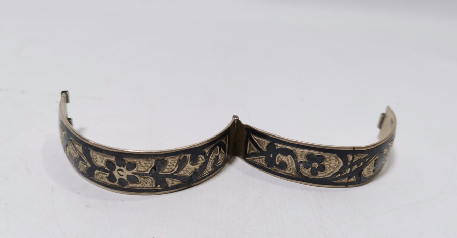 ÜZERİ SAVAT İŞÇİLİKLİ OSMANLI DÖNEMİ BİLEZİK - BİLEKLİK