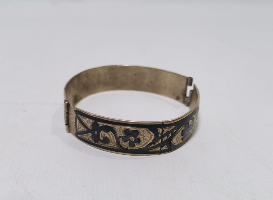 ÜZERİ SAVAT İŞÇİLİKLİ OSMANLI DÖNEMİ BİLEZİK - BİLEKLİK