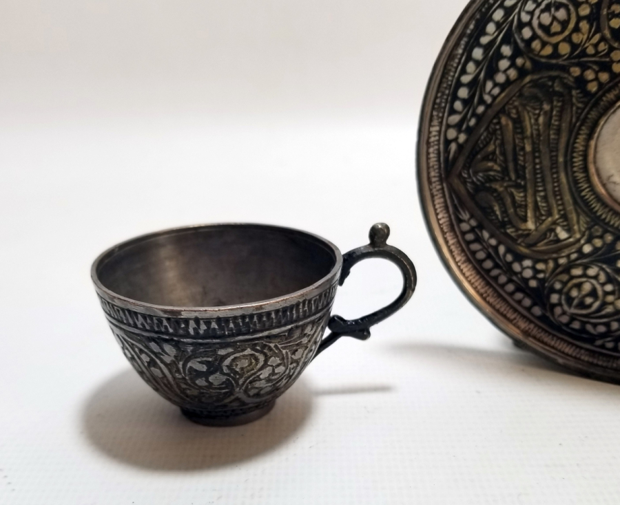 OSMANLI DÖNEMİ ESERİ İSTANBUL KAHVE FİNCANI