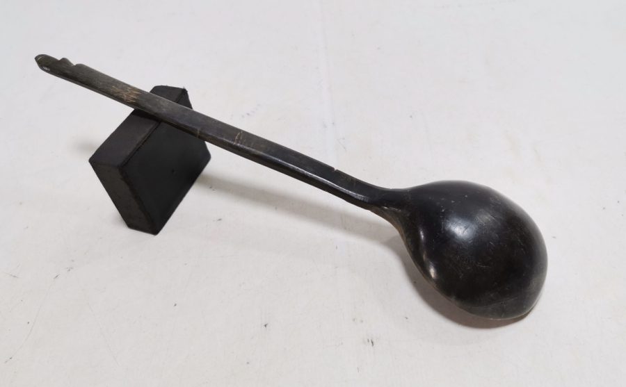 OSMANLI DÖNEMİ EL YAPIMI TEKKE İŞİ BOYNUZ HOŞAF KAŞIĞI