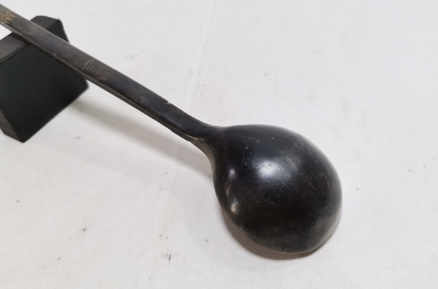 OSMANLI DÖNEMİ EL YAPIMI TEKKE İŞİ BOYNUZ HOŞAF KAŞIĞI