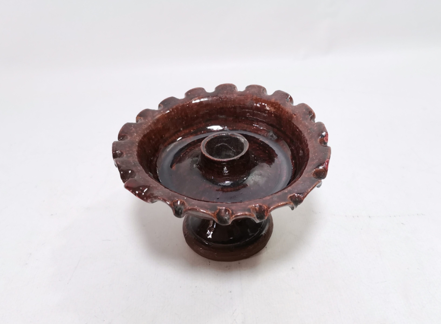 OSMANLI DÖNEMİ NADİR TİPTE KÜTAHYA MUMLUK