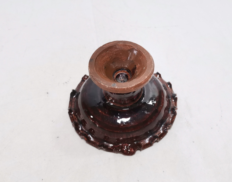 OSMANLI DÖNEMİ NADİR TİPTE KÜTAHYA MUMLUK