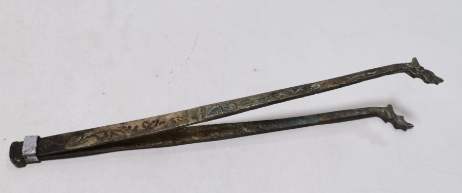 OSMANLI DÖNEMİ EJDERHA BAŞLI BEKTAŞİ KÖZ MAŞASI