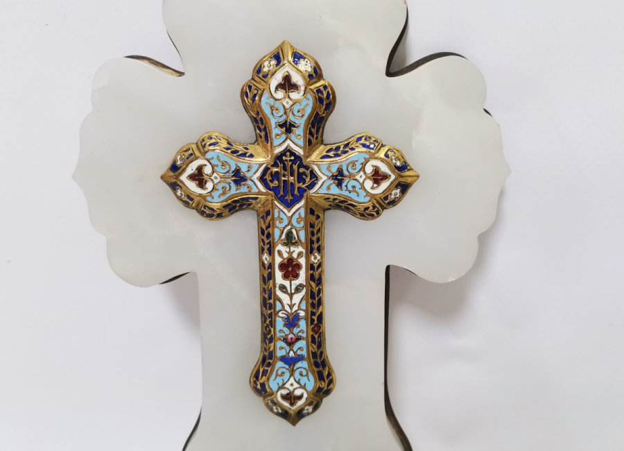 ÜZERİ MİNE İŞÇİLİKLİ NADİR RUM SUNAK