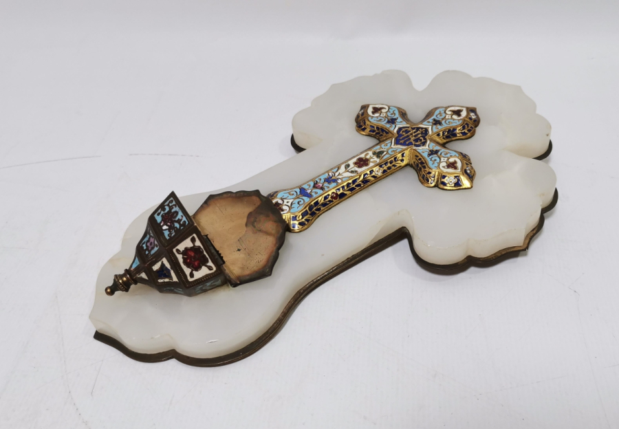 ÜZERİ MİNE İŞÇİLİKLİ NADİR RUM SUNAK