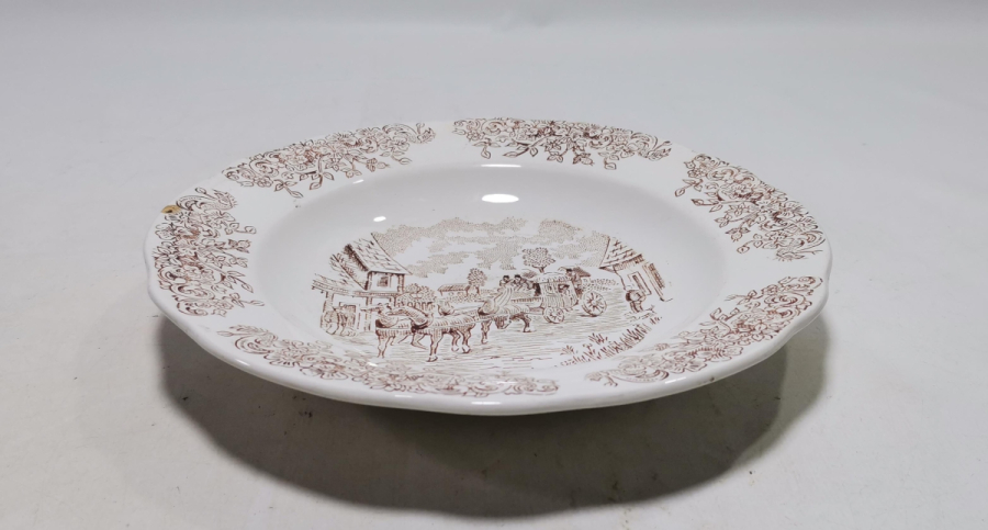 ANTİKA PORSELEN İNGİLİZ TABAK