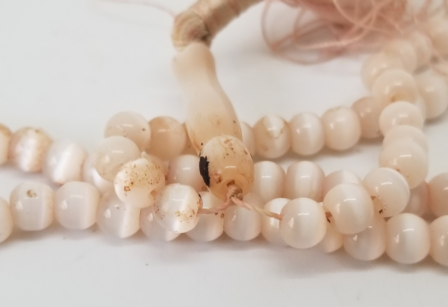 SEDEF FORMUNDA YAPILMIŞ OSMANLI DÖNEMİ 99LUK BEYKOZ NAMAZ TESPİHİ