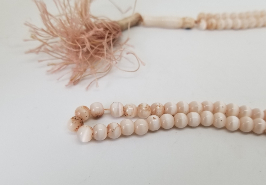 SEDEF FORMUNDA YAPILMIŞ OSMANLI DÖNEMİ 99LUK BEYKOZ NAMAZ TESPİHİ