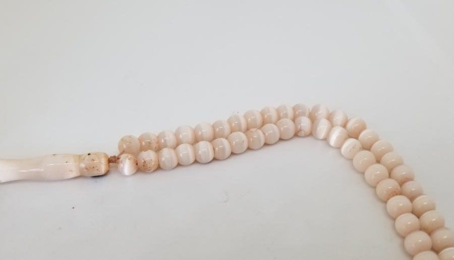 SEDEF FORMUNDA YAPILMIŞ OSMANLI DÖNEMİ 99LUK BEYKOZ NAMAZ TESPİHİ