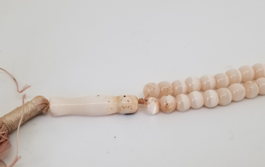 SEDEF FORMUNDA YAPILMIŞ OSMANLI DÖNEMİ 99LUK BEYKOZ NAMAZ TESPİHİ