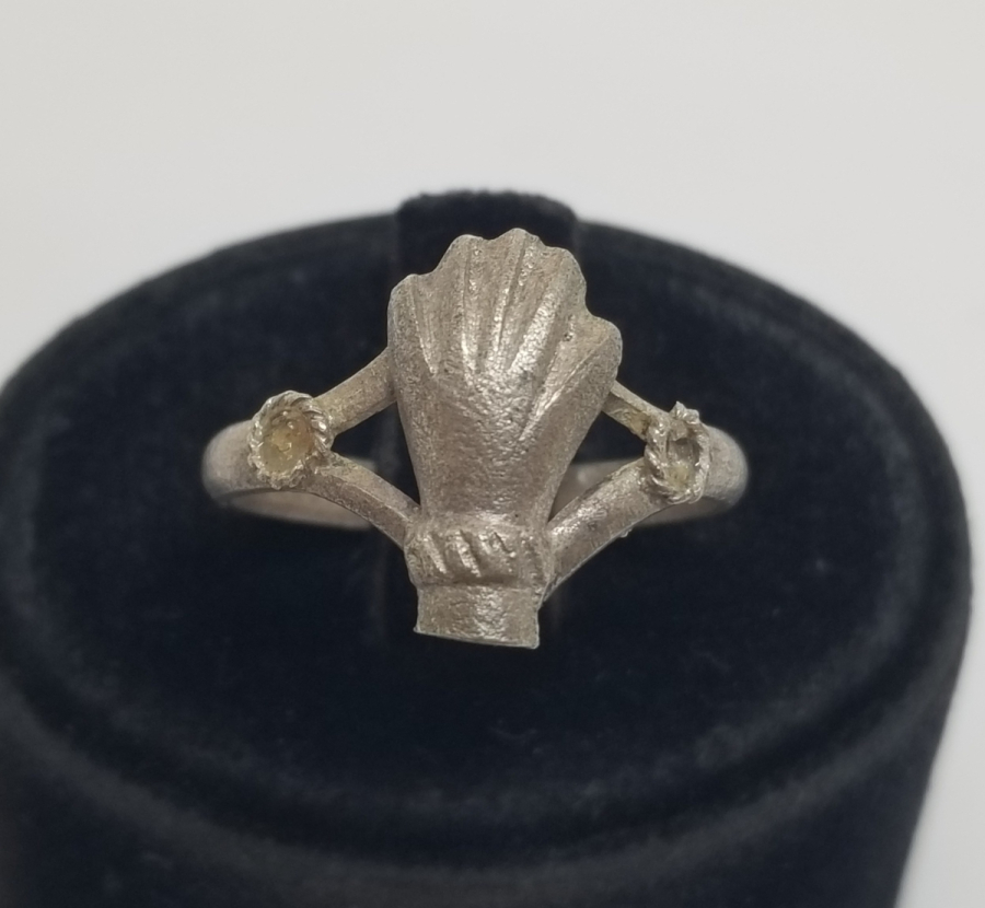 OSMANLI DÖNEMİ NADİR TİPTE RUM GÜMÜŞ YÜZÜK