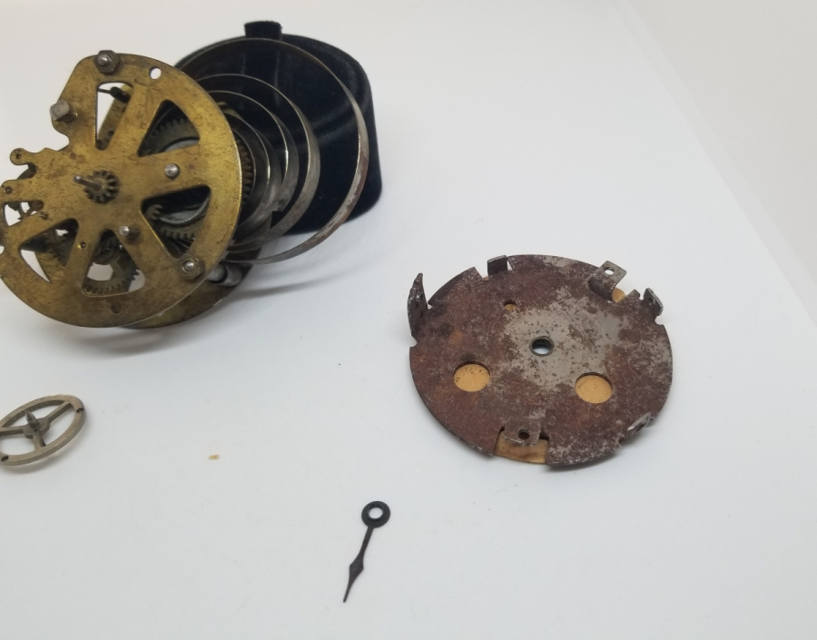 OSMANLI DÖNEMİ MASA SAATİ PARÇALARI