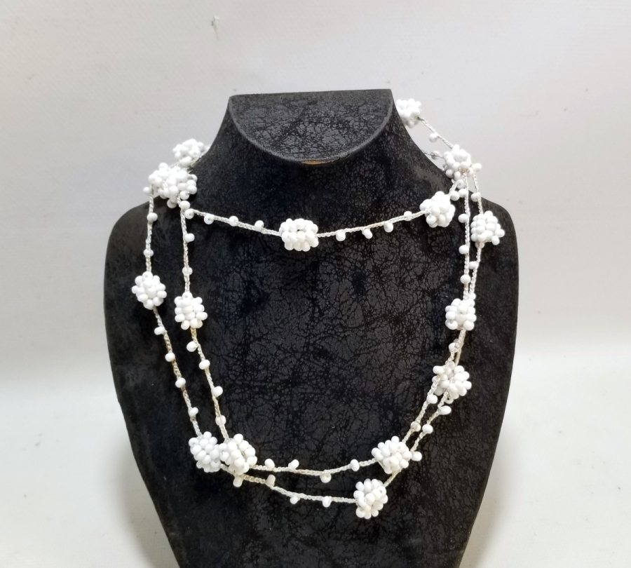 OPAL TAŞLI ANTİKA BİJUTERİ GERDANLIK