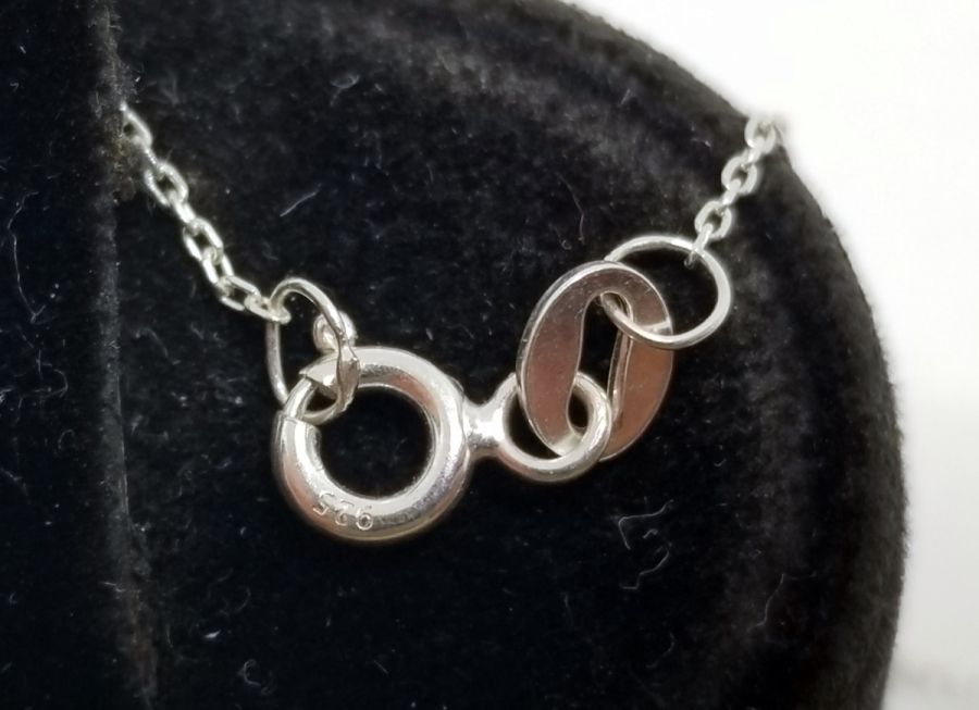 PIRLANTA TAŞLI ÖZEL YAPIM KOLYE