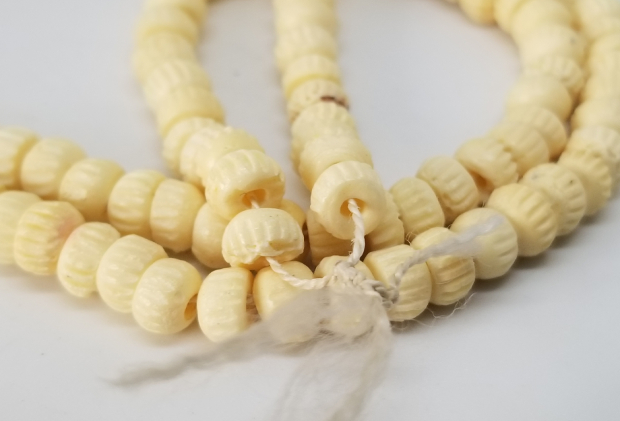 DERVİŞ SİKKESİ FORMUNDA YAPILMIŞ OSMANLI DÖNEMİ 97LİK TESPİH HABBELERİ