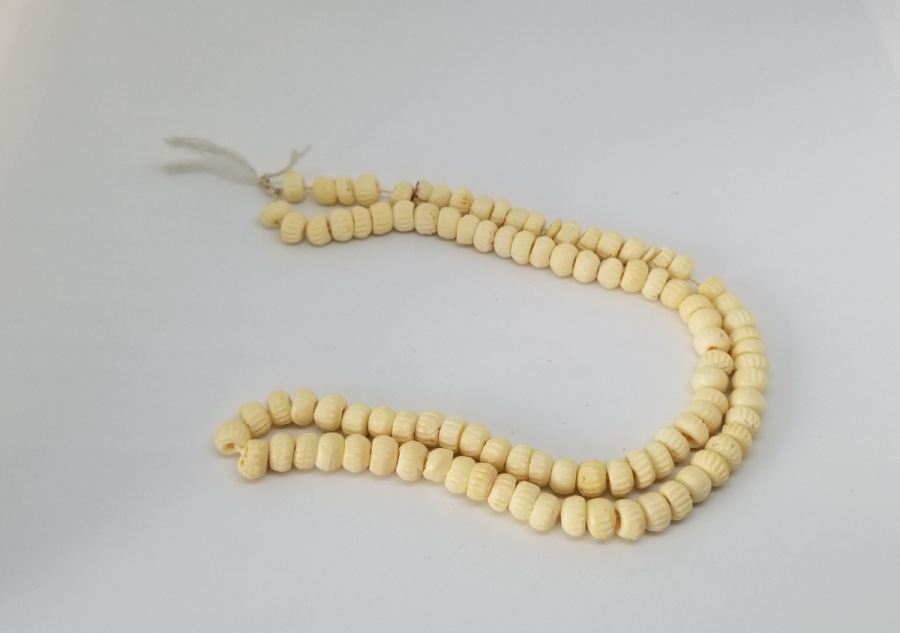 DERVİŞ SİKKESİ FORMUNDA YAPILMIŞ OSMANLI DÖNEMİ 97LİK TESPİH HABBELERİ