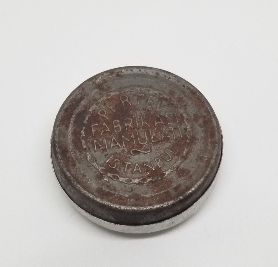 PERTEV MARKA ANTİKA KREM KUTUSU