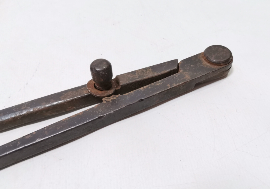 OSMANLI DÖNEMİ AVRUPA YAPIMI MÜHENDİS PERGELİ