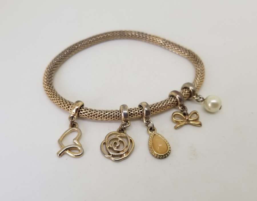 PANDORA FORMLU BİJUTERİ GÜMÜŞ KAPLAMA BİLEKLİK