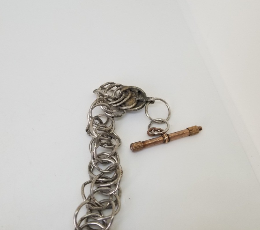 ANTİKA GÜMÜŞ CEP SAATİ KÖSTEĞİ