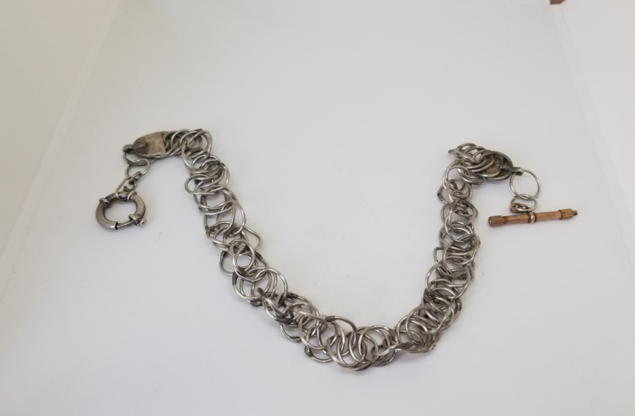 ANTİKA GÜMÜŞ CEP SAATİ KÖSTEĞİ