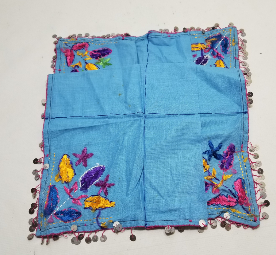 OSMANLI DÖNEMİ EL İŞİ KULLANILMAMIŞ PULLU GELİN ÇEVRESİ