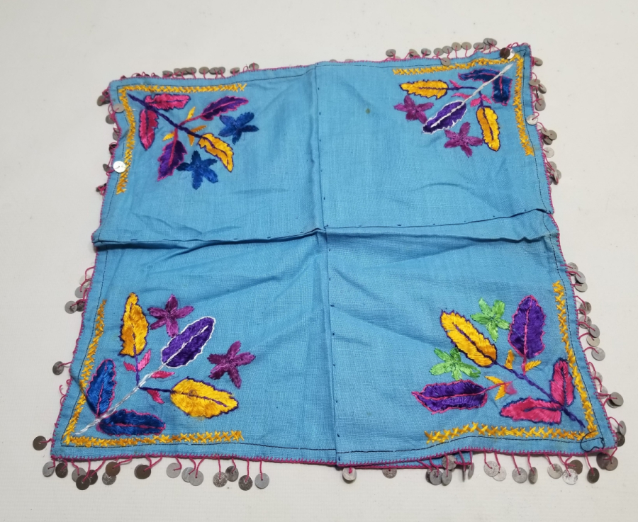 OSMANLI DÖNEMİ EL İŞİ KULLANILMAMIŞ PULLU GELİN ÇEVRESİ