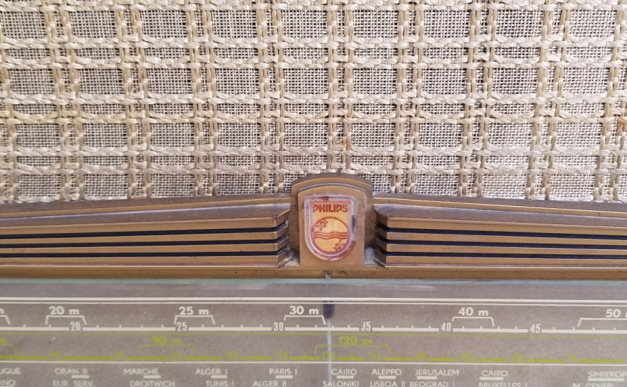 ÇALIŞIR DURUMDA PHILIPS MARKA AHŞAP KASA BÜYÜK BOY ANTİKA RADYO