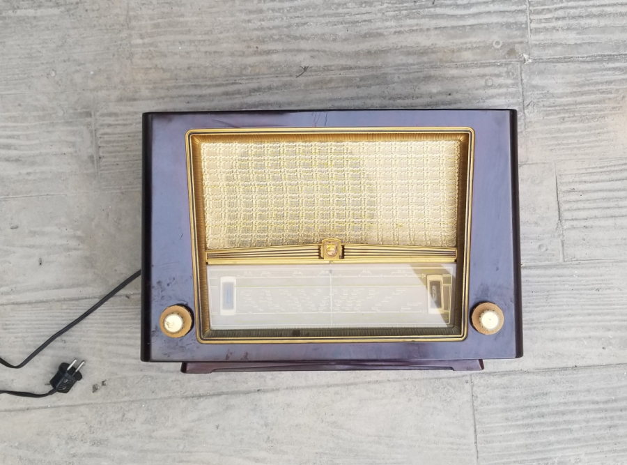 ÇALIŞIR DURUMDA PHILIPS MARKA AHŞAP KASA BÜYÜK BOY ANTİKA RADYO