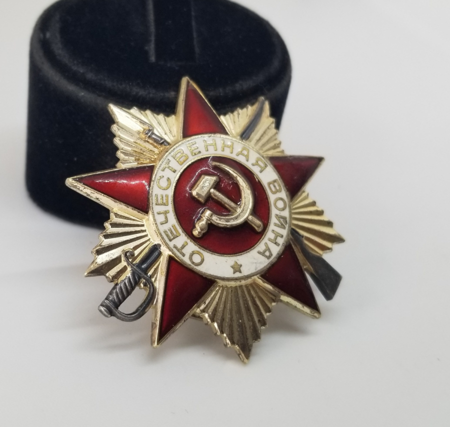 SOVYET RUSYA ÇOK NADİR VATANSEVERLİK MADALYASI