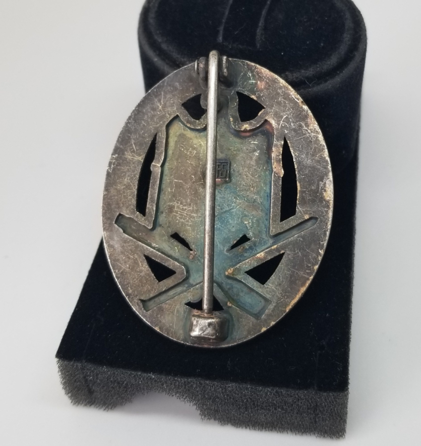 NADİR TİPTE GÜMÜŞ NAZİ NİŞANI