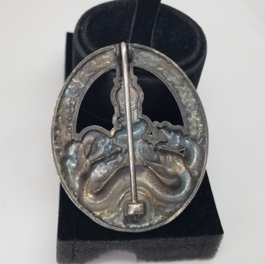 2. DÜNYA SAVAŞI DÖNEMİ NADİR GÜMÜŞ NAZİ NİŞANI