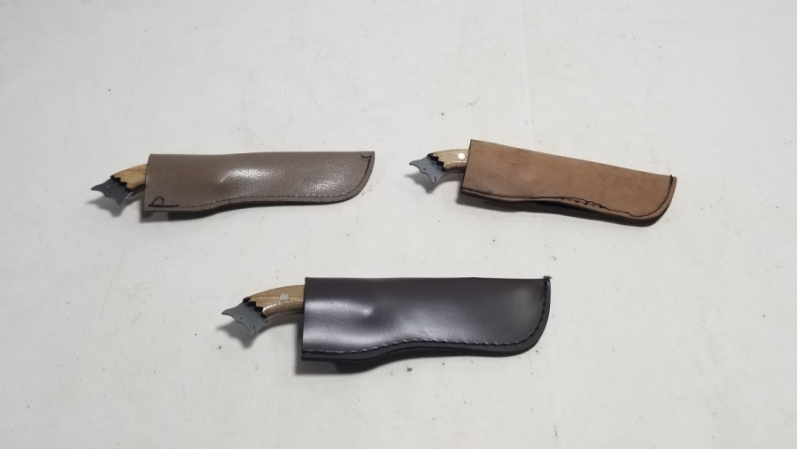 ÖZEL YAPIM KURT BAŞLI KAMPÇI BIÇAKLARI LOTU